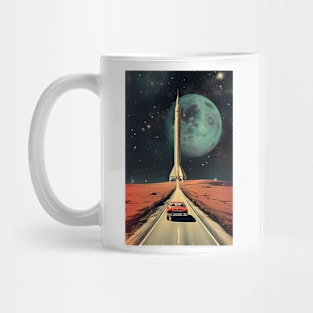 Journey to Space - Vintage Art Mug